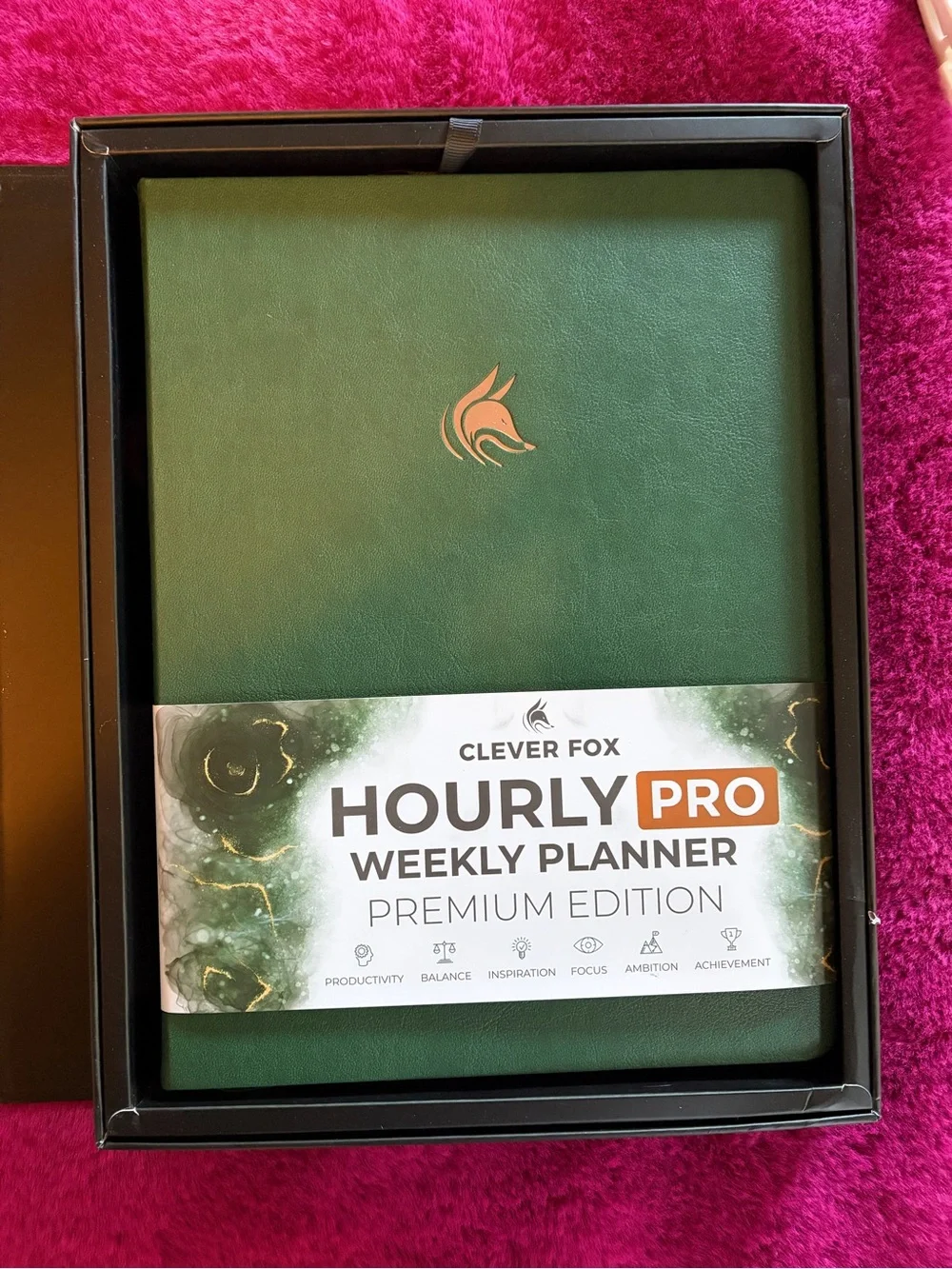 Hourly Pro Weekly Planner - Green